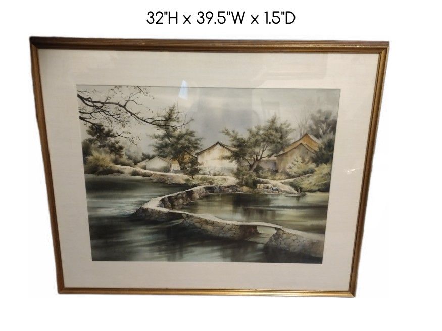 Framed artwork