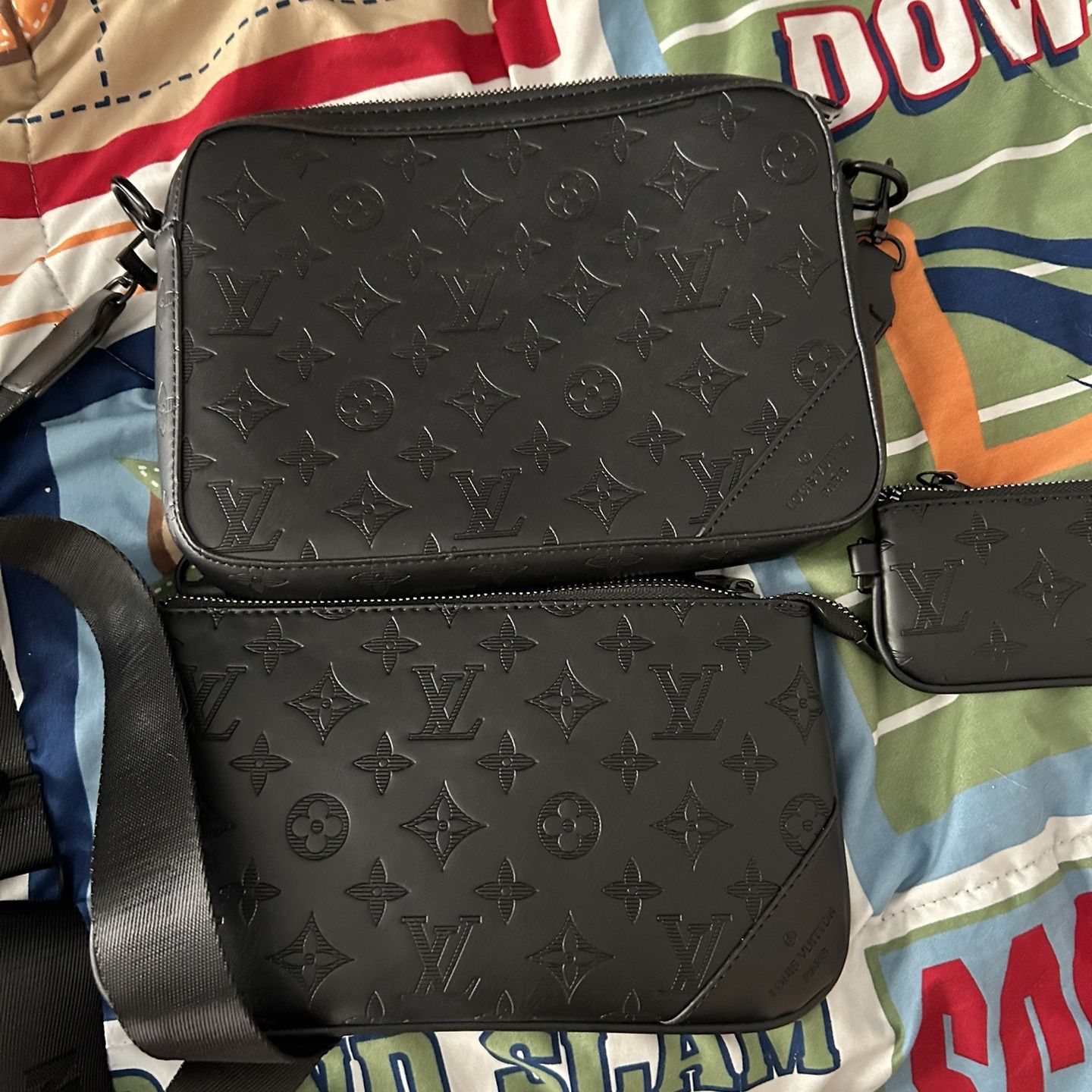 LV trio messesnger bag monogram