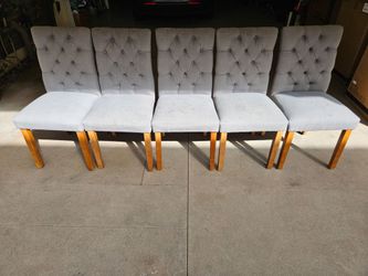 5 chairs