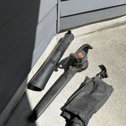 Black and Decker Corded Leaf Blower