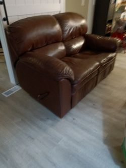 Recliner Loveseat Vinyl