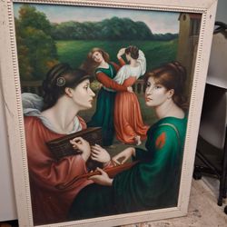 Acrilic Oíl Paint On Canvas