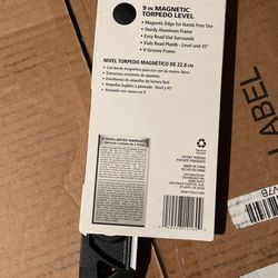 Husky 9 In Magnetic Torpedo Level 