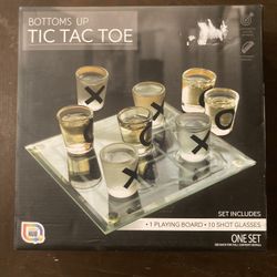 Shot Glass Tic Tac Toe