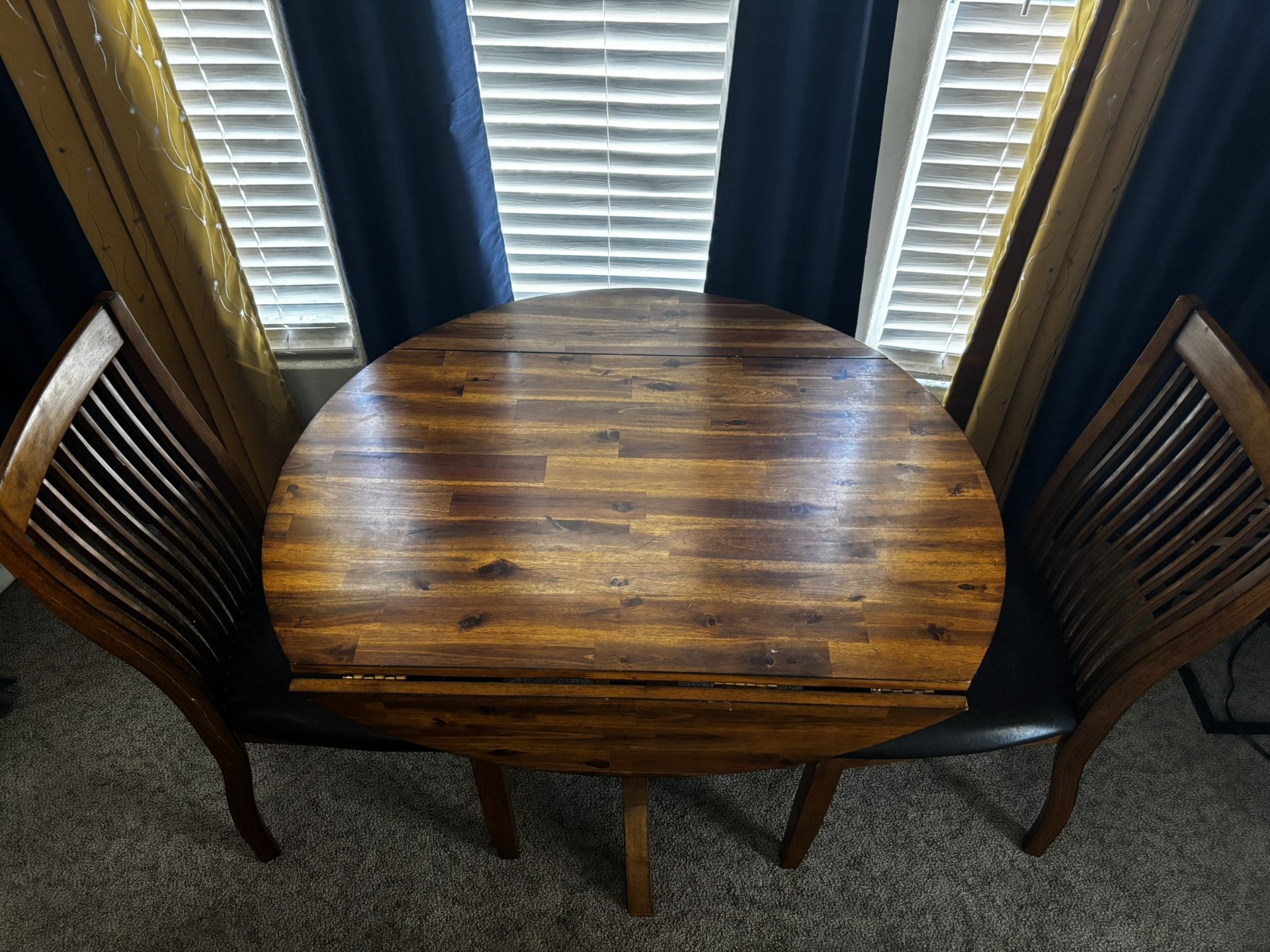 Dining Table And 2 Chairs