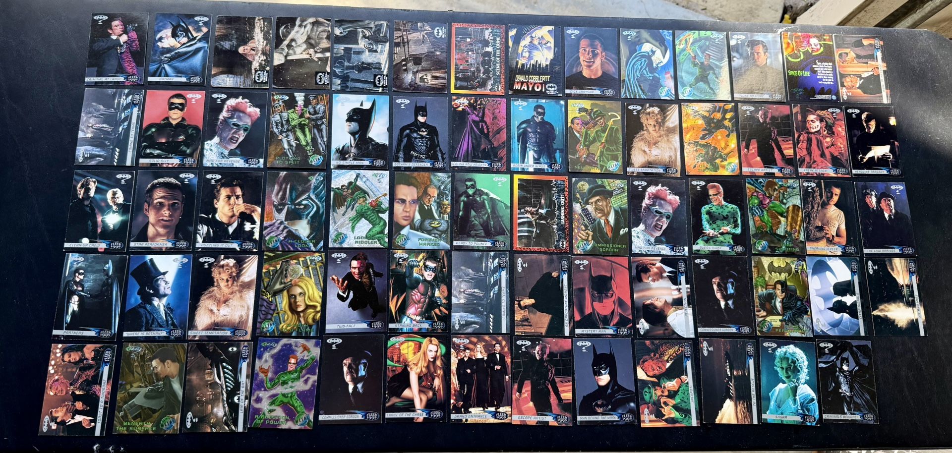 69 Piece Assorted Batman Movie Trading Cards Lot