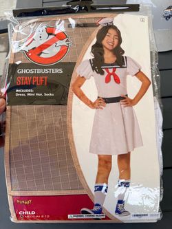 Ghostbusters Stay Puft Girls Halloween Costume
