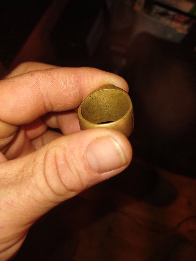 Solid Gold Egyptian Ring