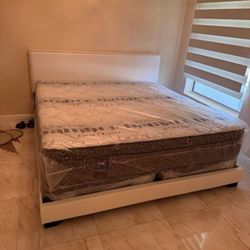 NEW MATTRESS KING SIZE PILLOW-TOP WITH BOX SPRING 