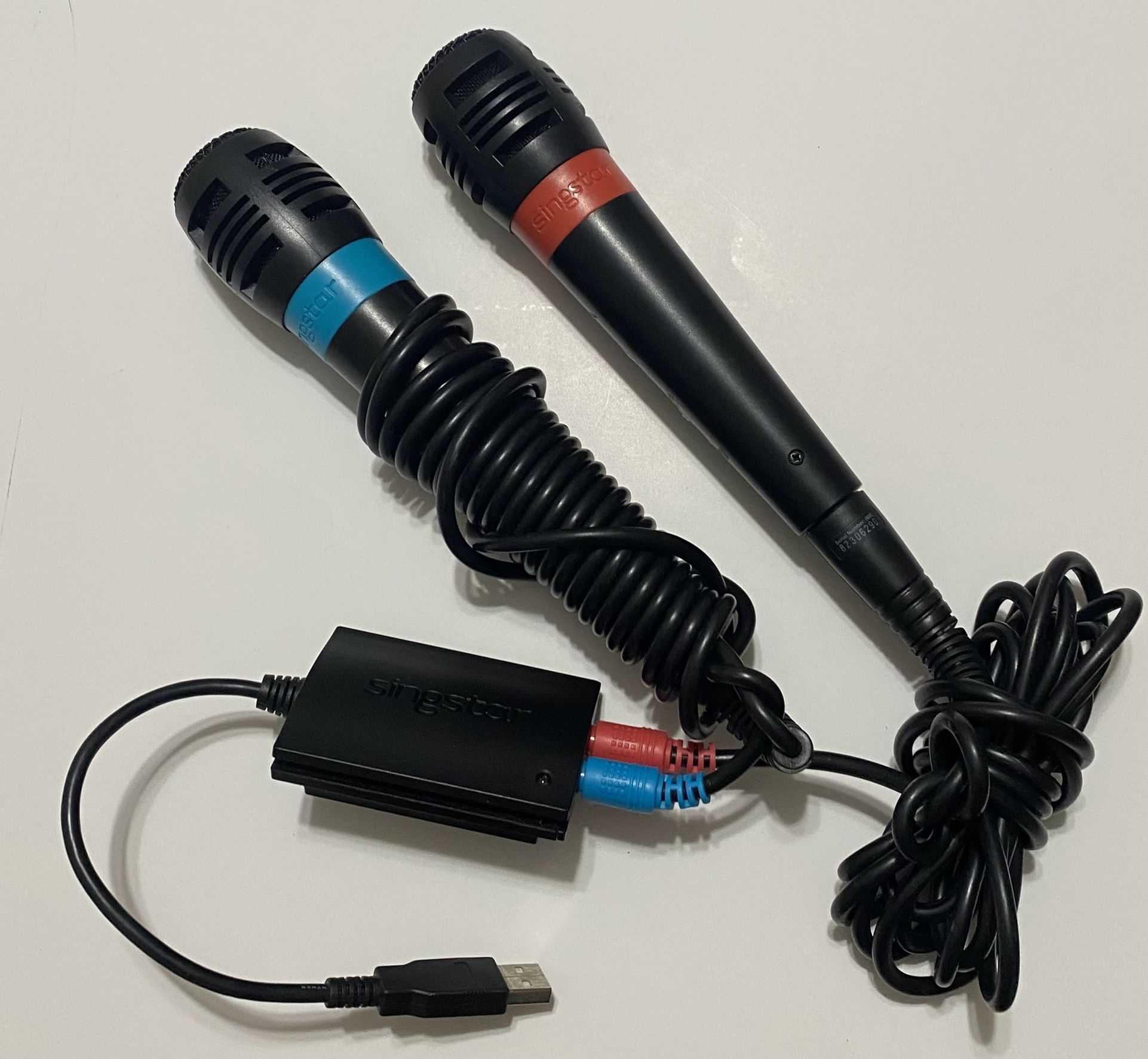 Disney SingStar PS2 Microphones With USB Converter