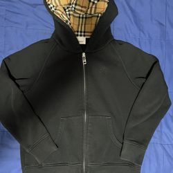 Burberry Zip Up Hoodie