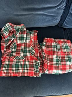 Christmas Women’s Plaid Pajamas Size Medium