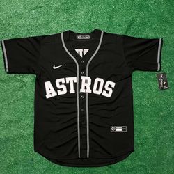 Houston Astros Jose Altuve Black Jersey