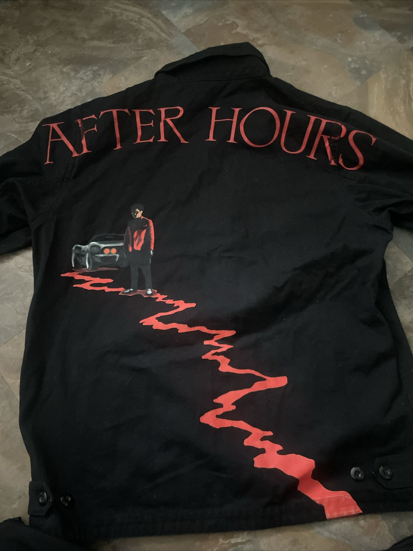 The Weeknd After Hours “Escape LA” Work Jacket