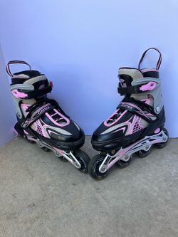 Girls Adjustable inline skates
