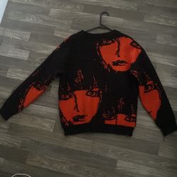 Custom knitted alternative style pullover