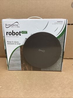 SuperSonic Robot Vac Vacuum & Dry Mop
