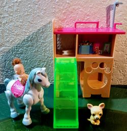 Barbie Doll Puppy Dog Playtime