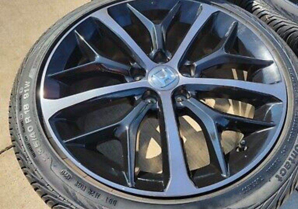 CRV Si Sport Honda Civic Rims Accord Wheels Ridgeline Hrv Pilot