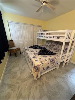 Bunk Bed Frame - Twin over King with Twin trundle