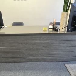 Marble Top Office Front Desk