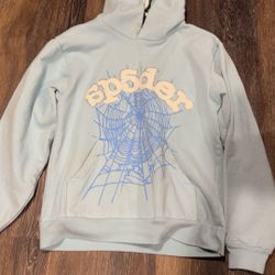 Sp5der Hoodie Blue