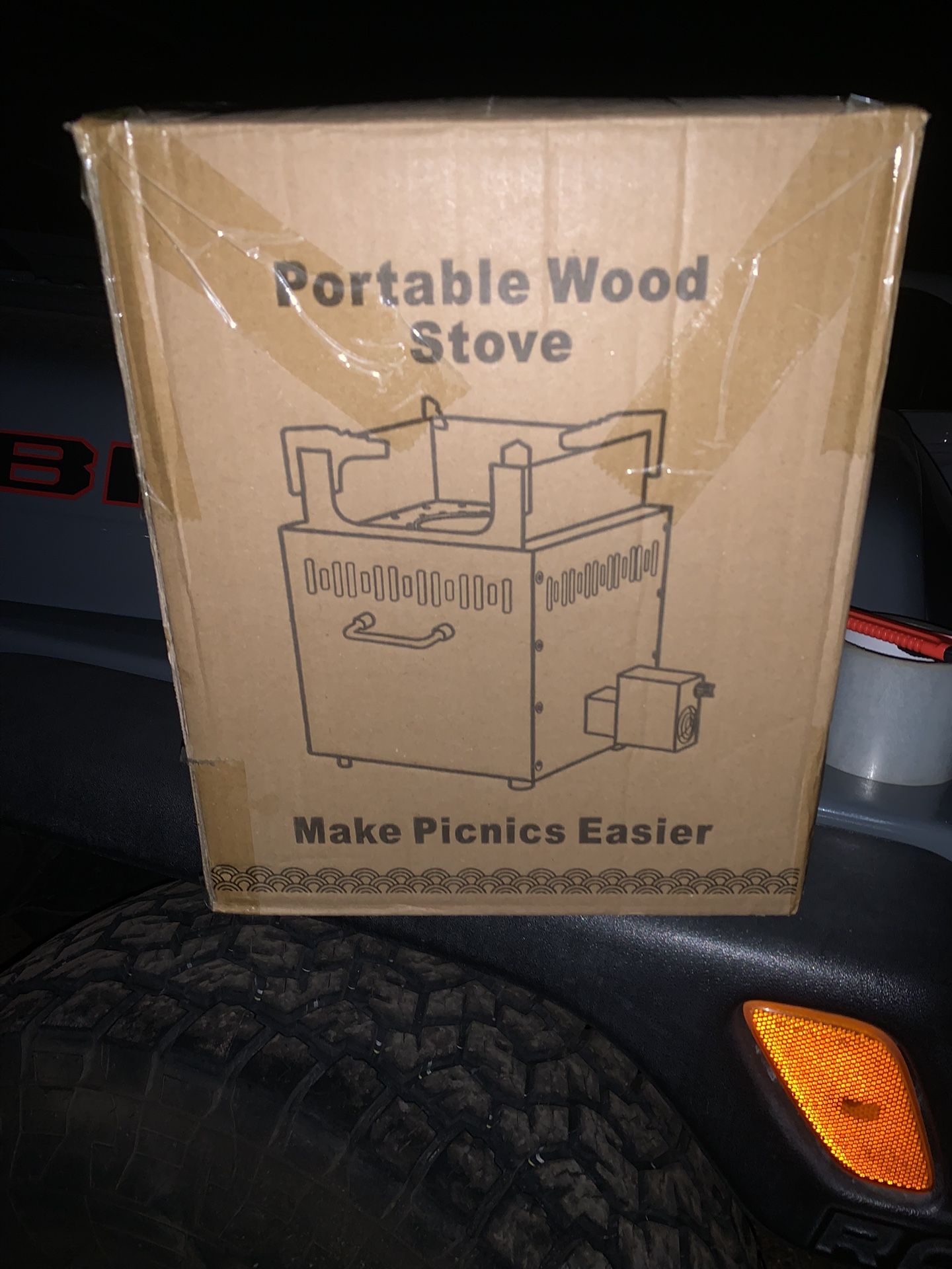 Portable wood stove