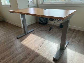 Electric Wooden Standing Desk