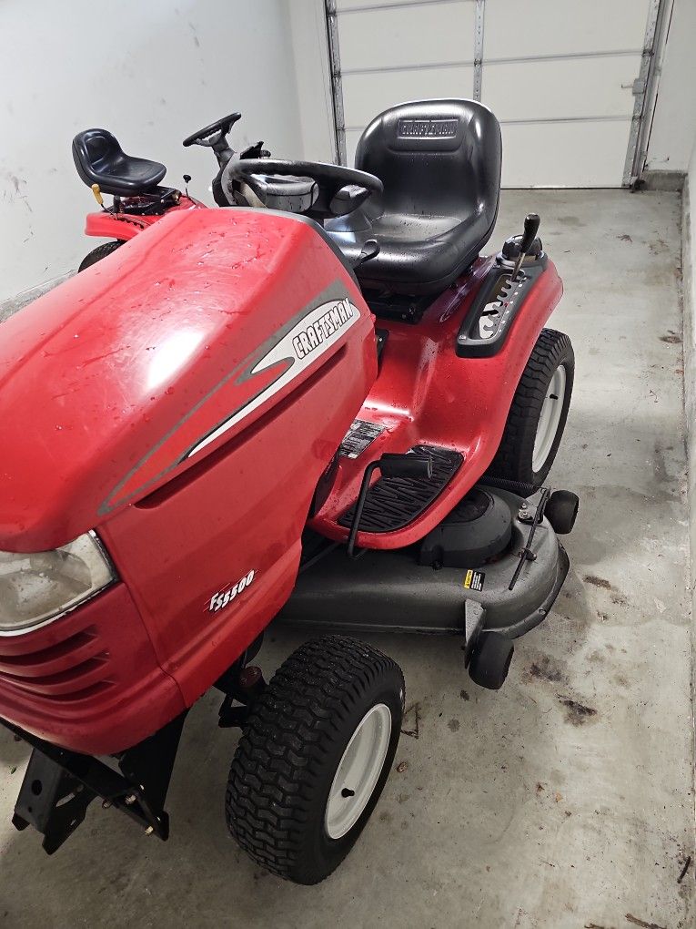 Craftsman Garden Tractor Fs 5500 48" Dk 24 Hp