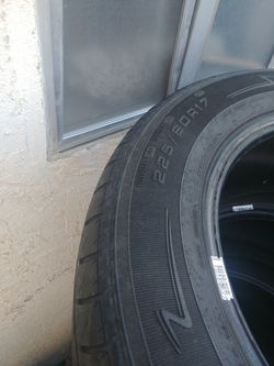 225-60-17's (2tires)