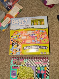 Bluey Scavenger Hunt Game Xmas Gift Kids Toy 