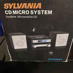 Brand New In Box Sylvania CD Microsystems