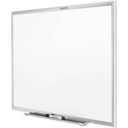 Quartet Classic Whiteboard, 6' x 4', Silver Aluminum Frame (S537) new with defect, cracked corner