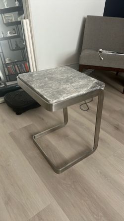 Real marble couch/side table