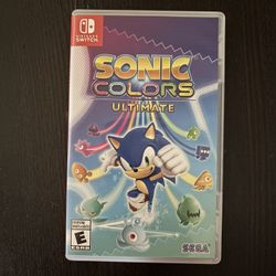 Sonic Colors Ultimate for the Nintendo Switch 