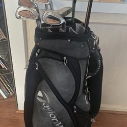 Men's TaylorMade Complete Golf Set with Golf Bag, RH