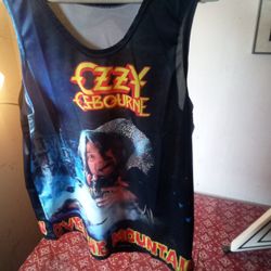 Ozzy Osbourne Album Bark At The Moon Tank Top T Shirt 