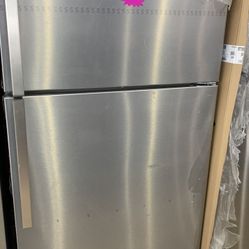 20.5 cu. ft. Top Freezer Refrigerator in Fingerprint Resistant Stainless Steel 7E3