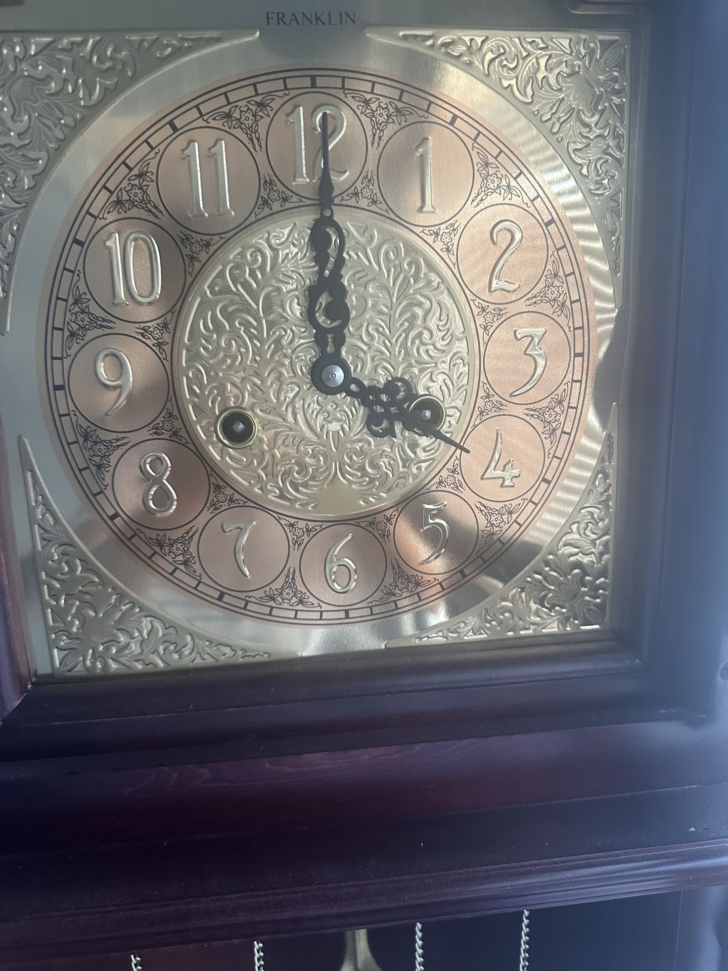 Grand Father Clock, In Very Good Condition, Keep Right Timing,it Will “sing “