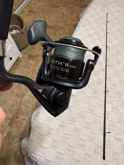 Penn Wrath II 2500 Spinning Reel with Rod