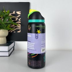 owala 24oz/32oz Straw Insulated Water Bottle Double-Layer Stainless Steel Vacuum Thermal Mug For Sport And Travel