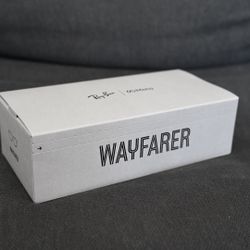 Sealed, Unused Meta RayBan Wayfarer Smart AI Glasses Shiny Black Frame With Clear Lens