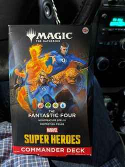 Marvel superheroes magic the gathering commander deck