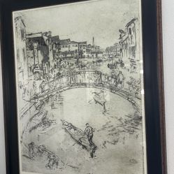 Set Of 2 Large Venice Prints
