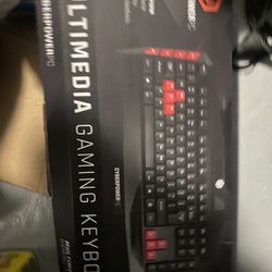Multimedia Gaming Keyboard 