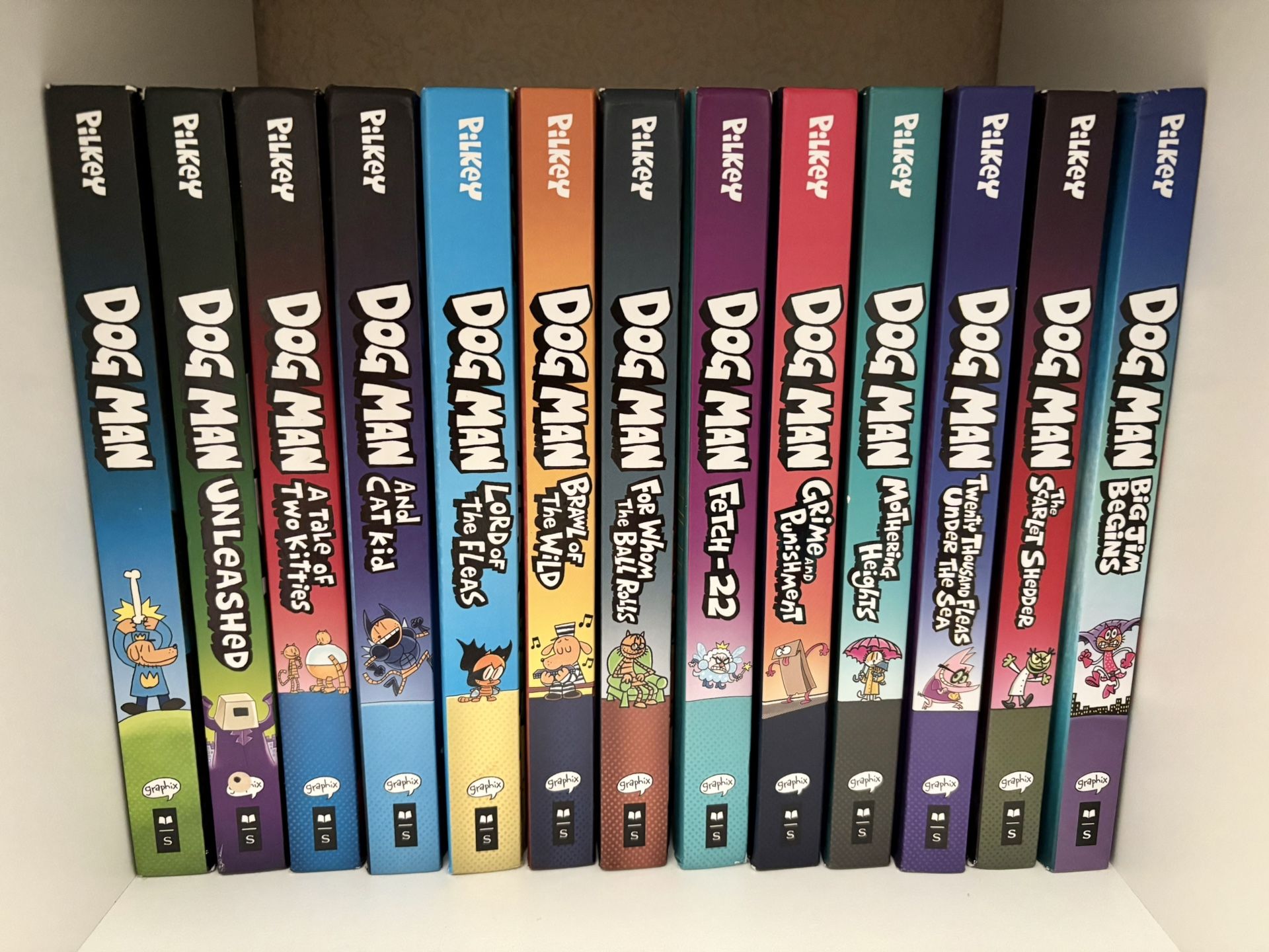 Dog Man Book Collection #1-13