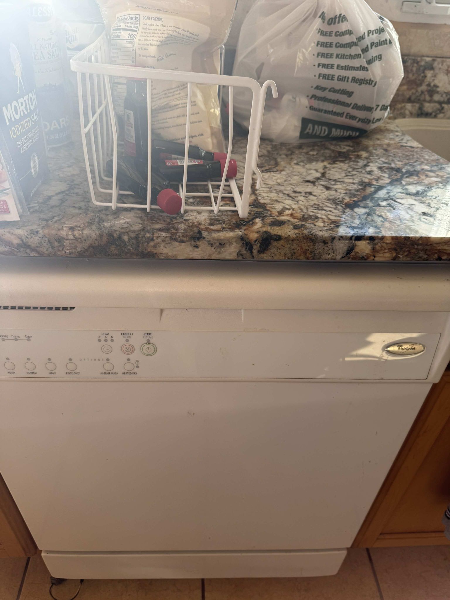 Whirlpool Dishwasher White 