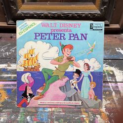 Disney Vintage Peter Pan Vinyl (SPANISH)