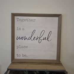 Large Wood Wall Decor 