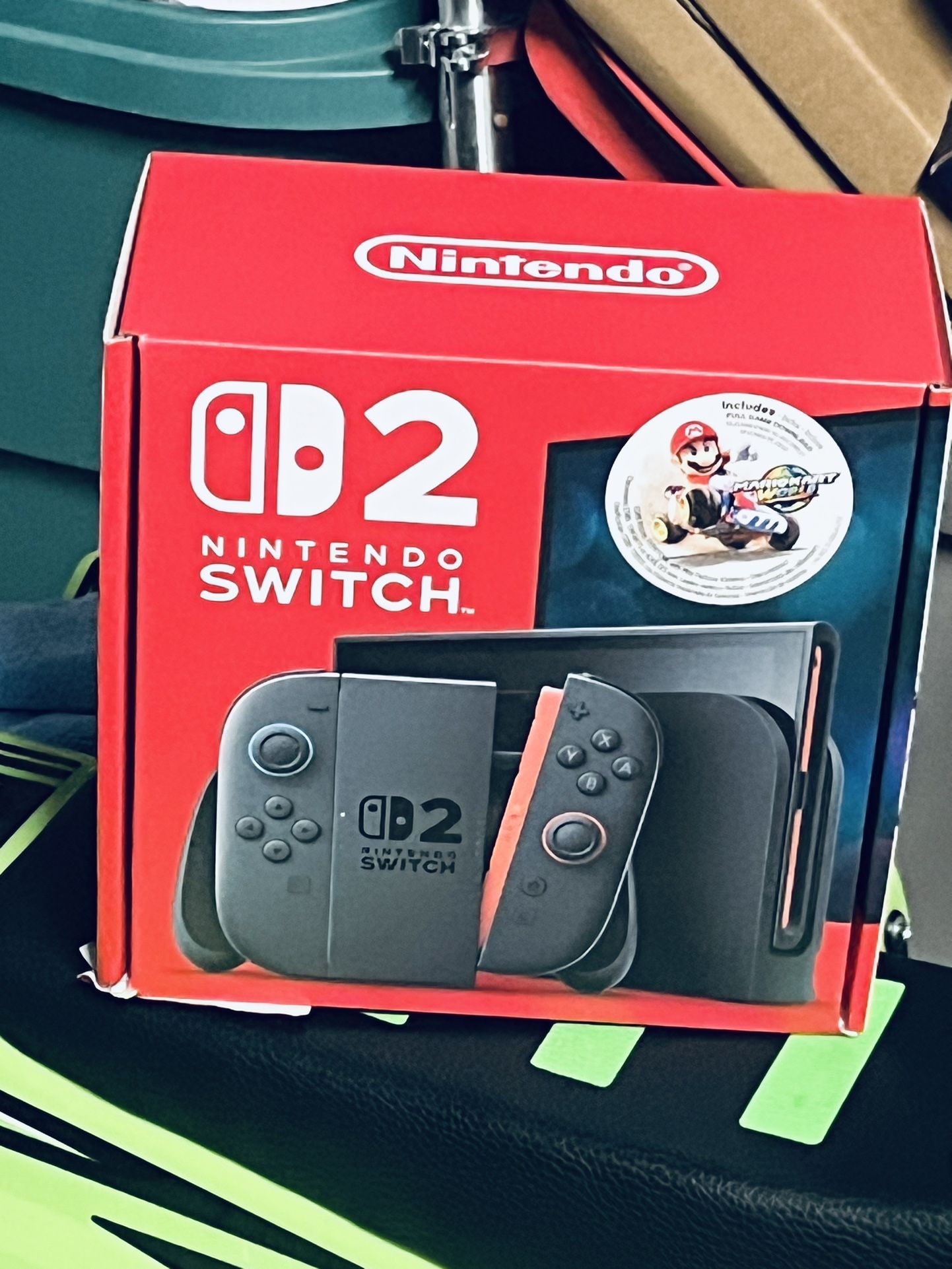 Brand New Nintendo Switch With Mario Games!!!